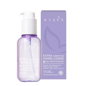 ARAYA Extra Sensitive Feminine Clean ผลิตภัณฑ์ทำความสะอาดจุดซ่อนเร้น