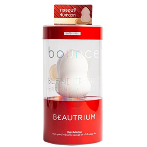 Bounce By Beautrium Blender-Pro ฟองน้ำแต่งหน้า (สีขาว)