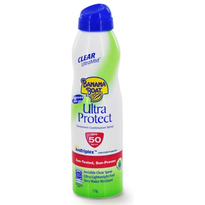 Banana Boat Ultramist Clear Sunscreen Spray SPF50 PA+++