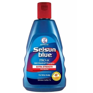 Selsun Blue shampoo แชมพูขจัดรังแค (ฝาแดง)