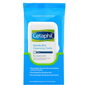 Cetaphil Gentle Skin Cleansing Cloth แผ่นเช็ดเครื่องสำอาง
