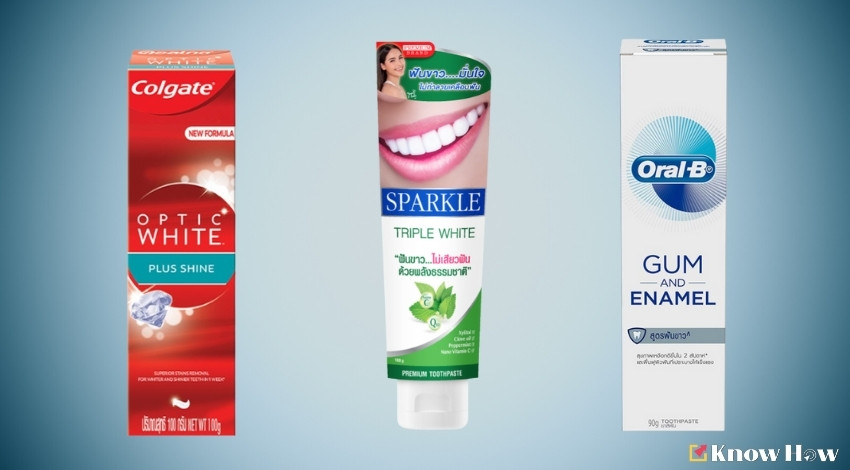 ยาสีฟันเพื่อฟันขาว ที่ดีที่สุด